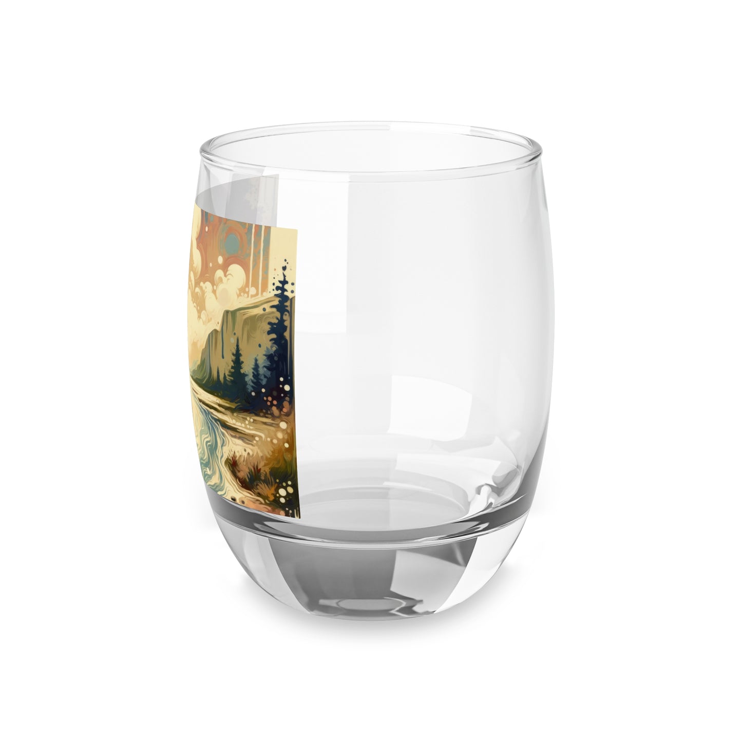 Serene Stream Sojourn Whiskey Glass