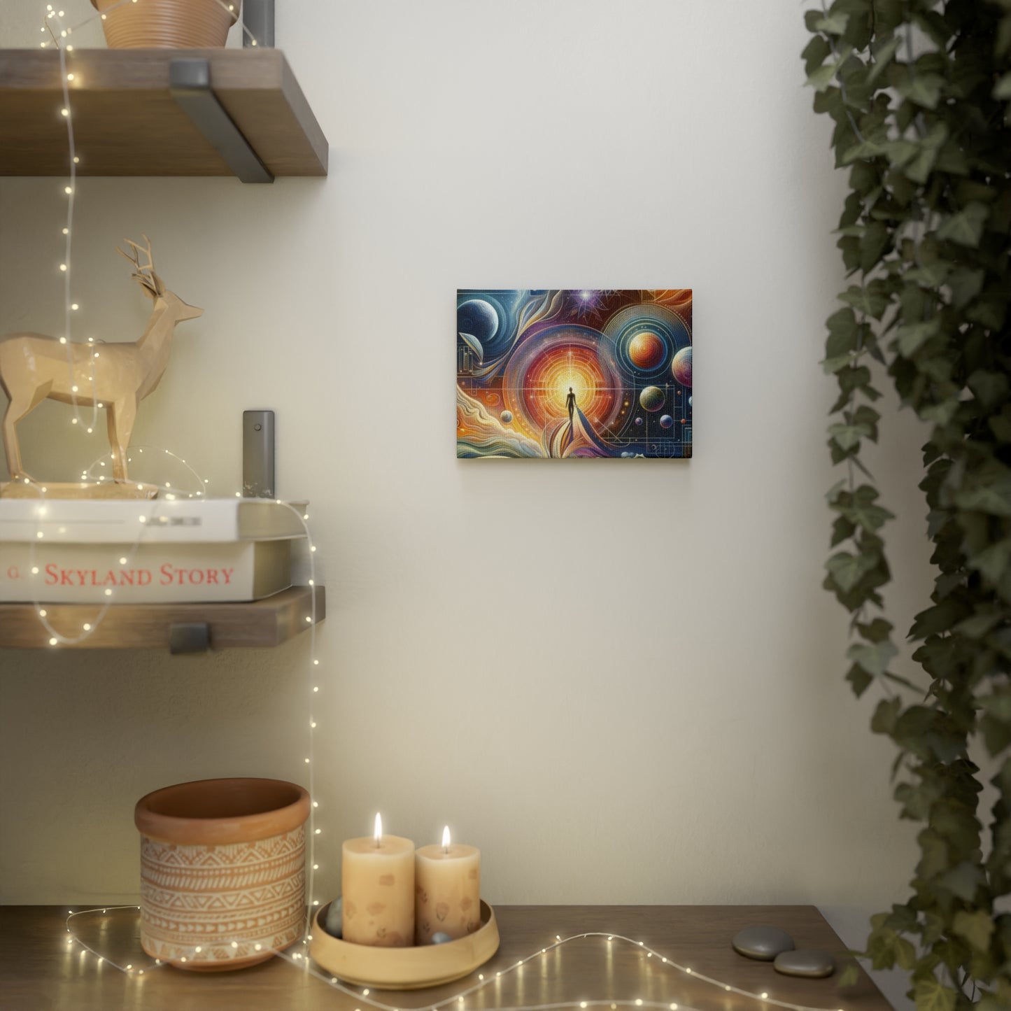 Unified Cosmic Alignment Canvas Photo Tile