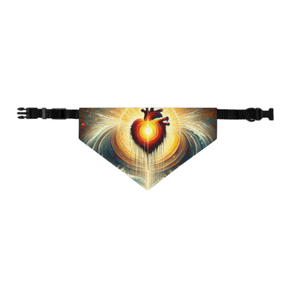 Awakened Heart Waves Pet Bandana Collar