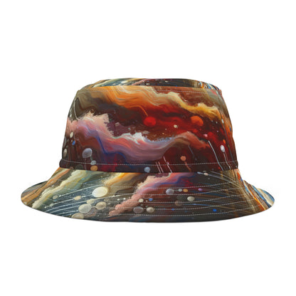 Linguistic Resonance Cascade Bucket Hat (AOP)