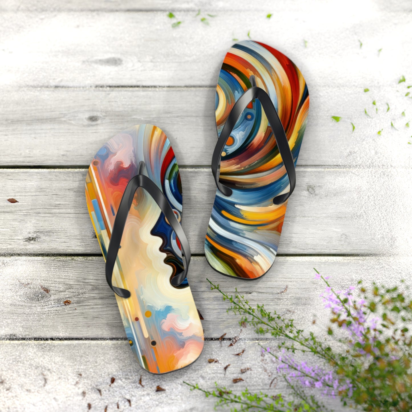 Transformative Harmonic Tachism Flip Flops