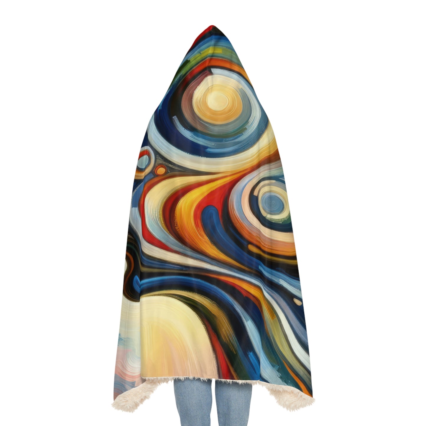 Transformative Harmonic Tachism Snuggle Blanket