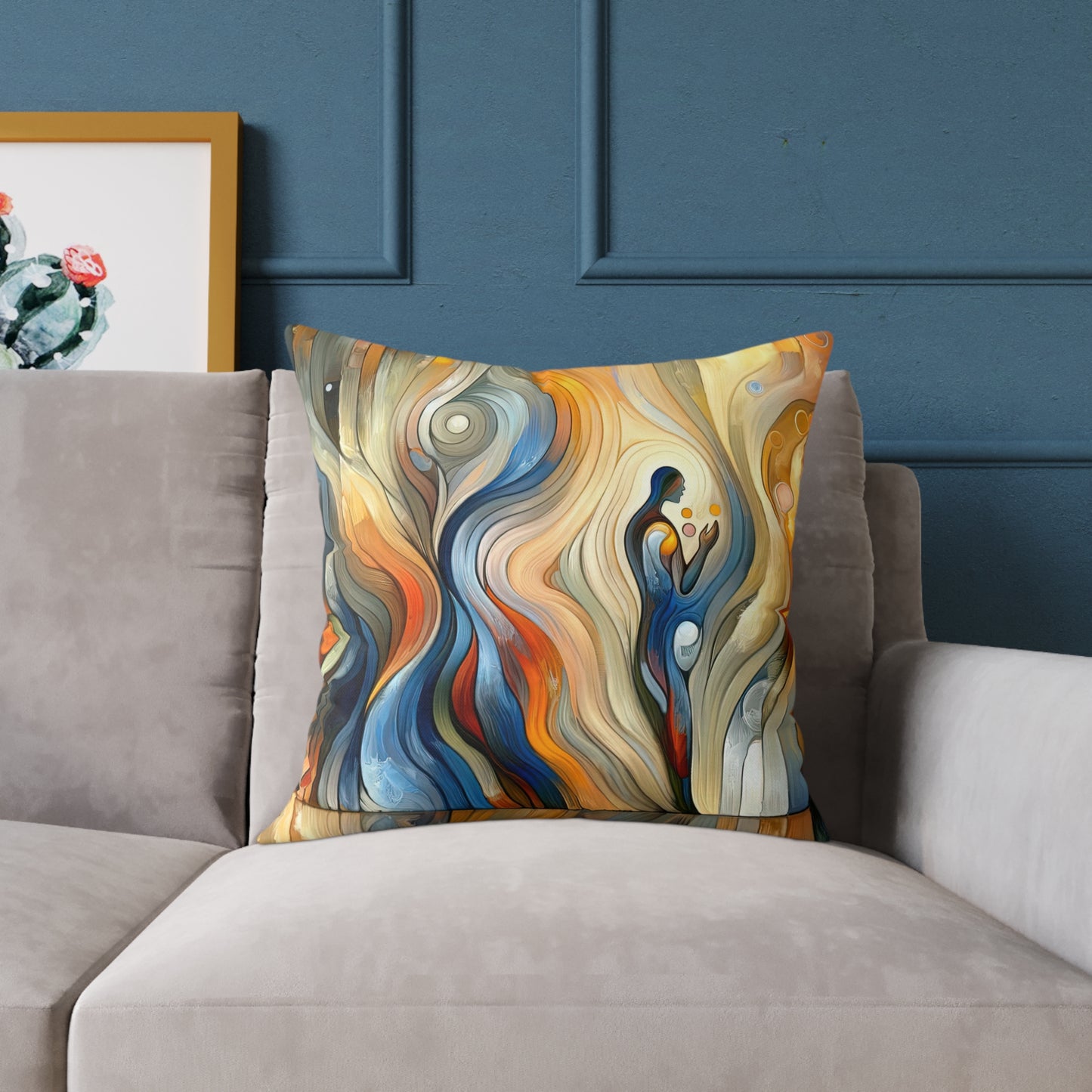 Self Embrace Benevolence Spun Polyester Pillow
