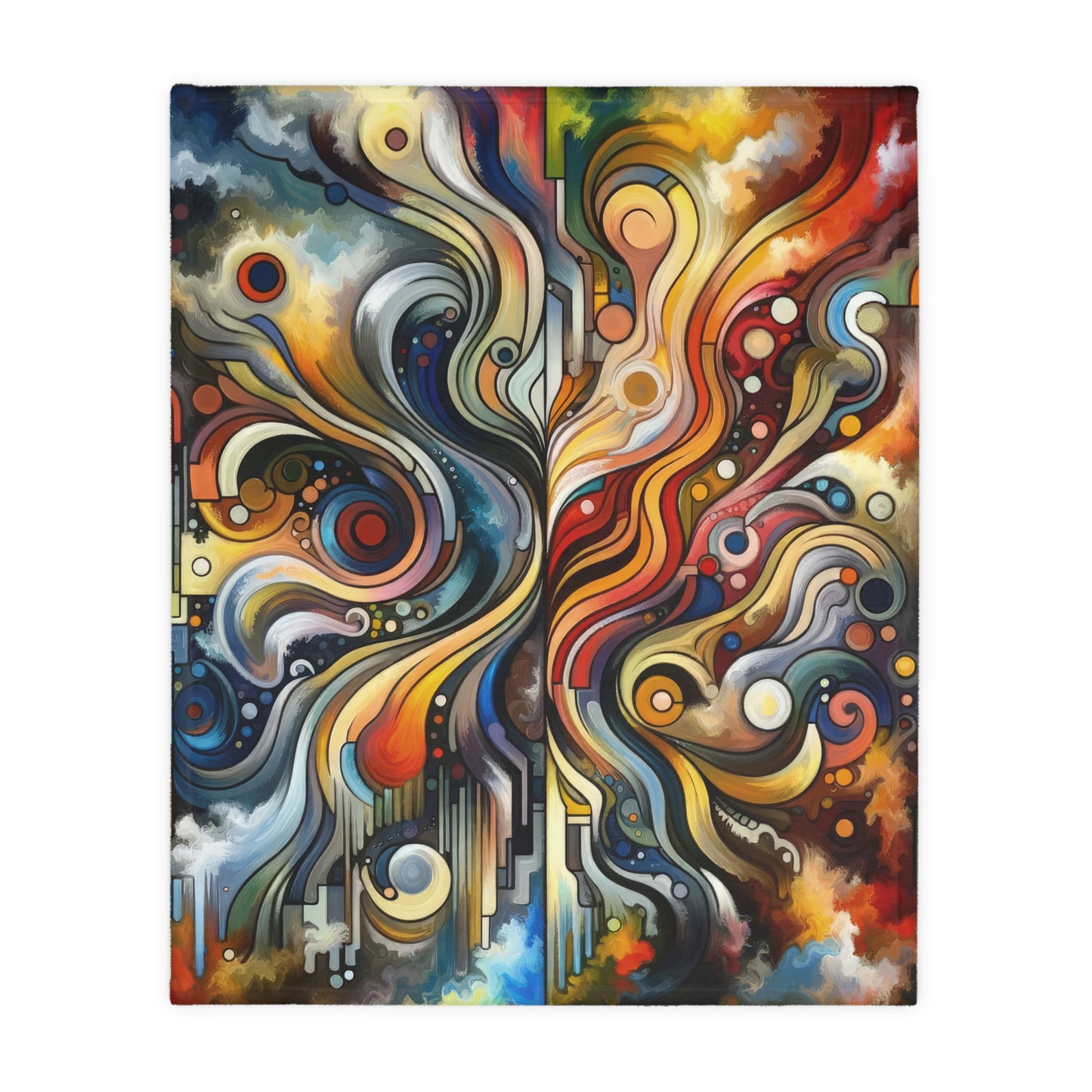 Tapestry Truths Diversity Velveteen Microfiber Blanket (Two-sided print)