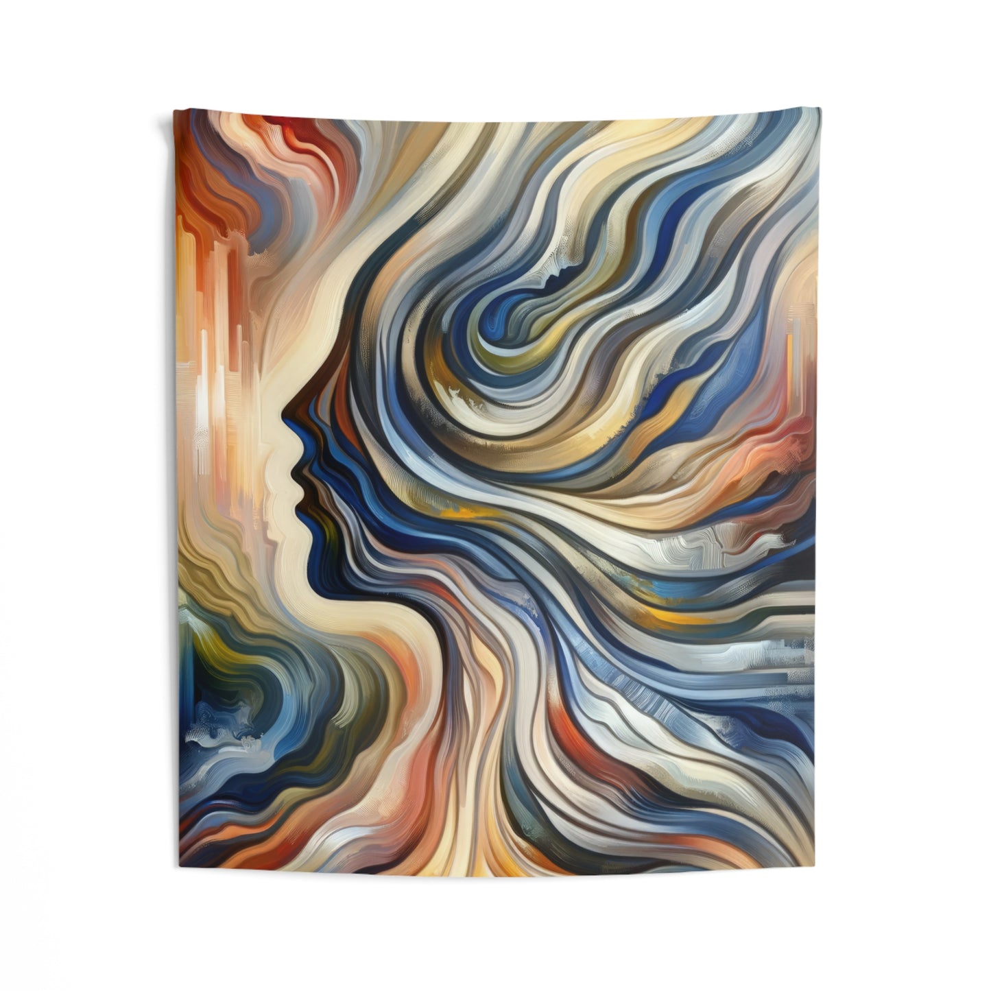 Diplomatic Emotional Currents Indoor Wall Tapestries