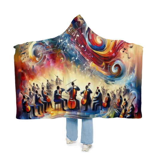 Vibrant Maestro Symphony Snuggle Blanket