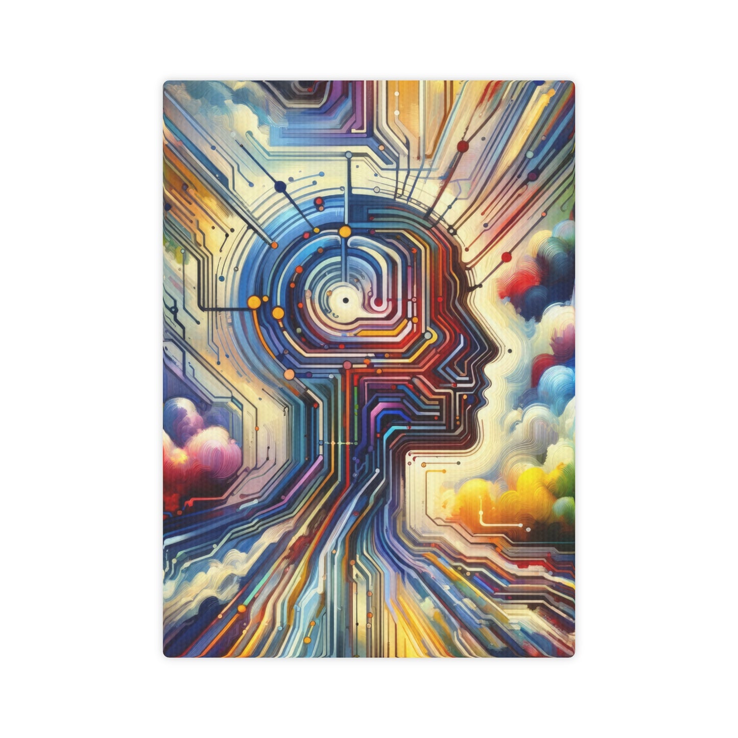 Supportive Digital Empathy Canvas Photo Tile