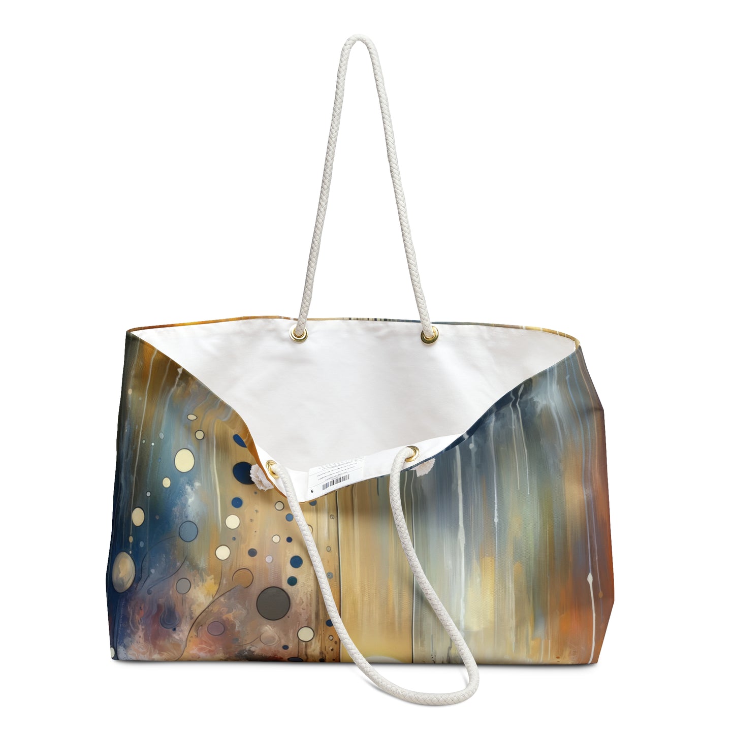 Stillness Transition Abstract Weekender Bag