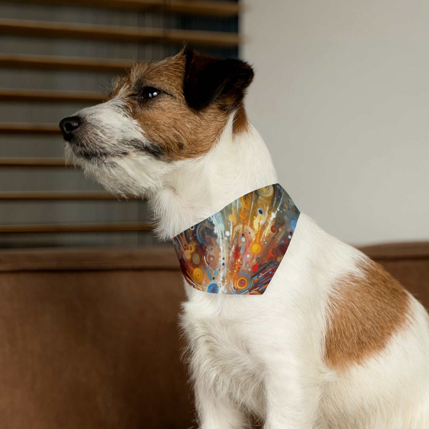 Desire Visualization Tachism Pet Bandana Collar