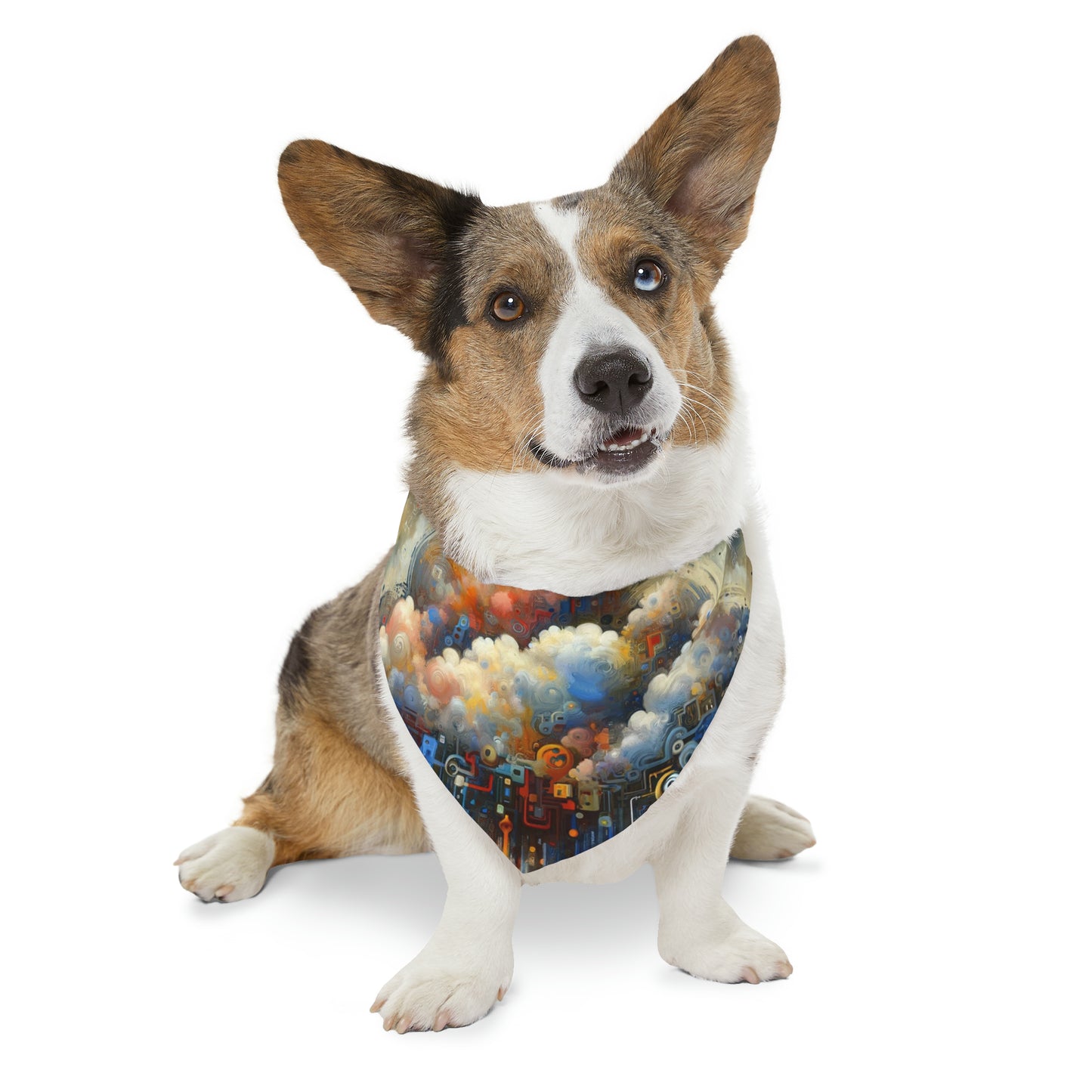 Cloud Community Crafting Pet Bandana Collar
