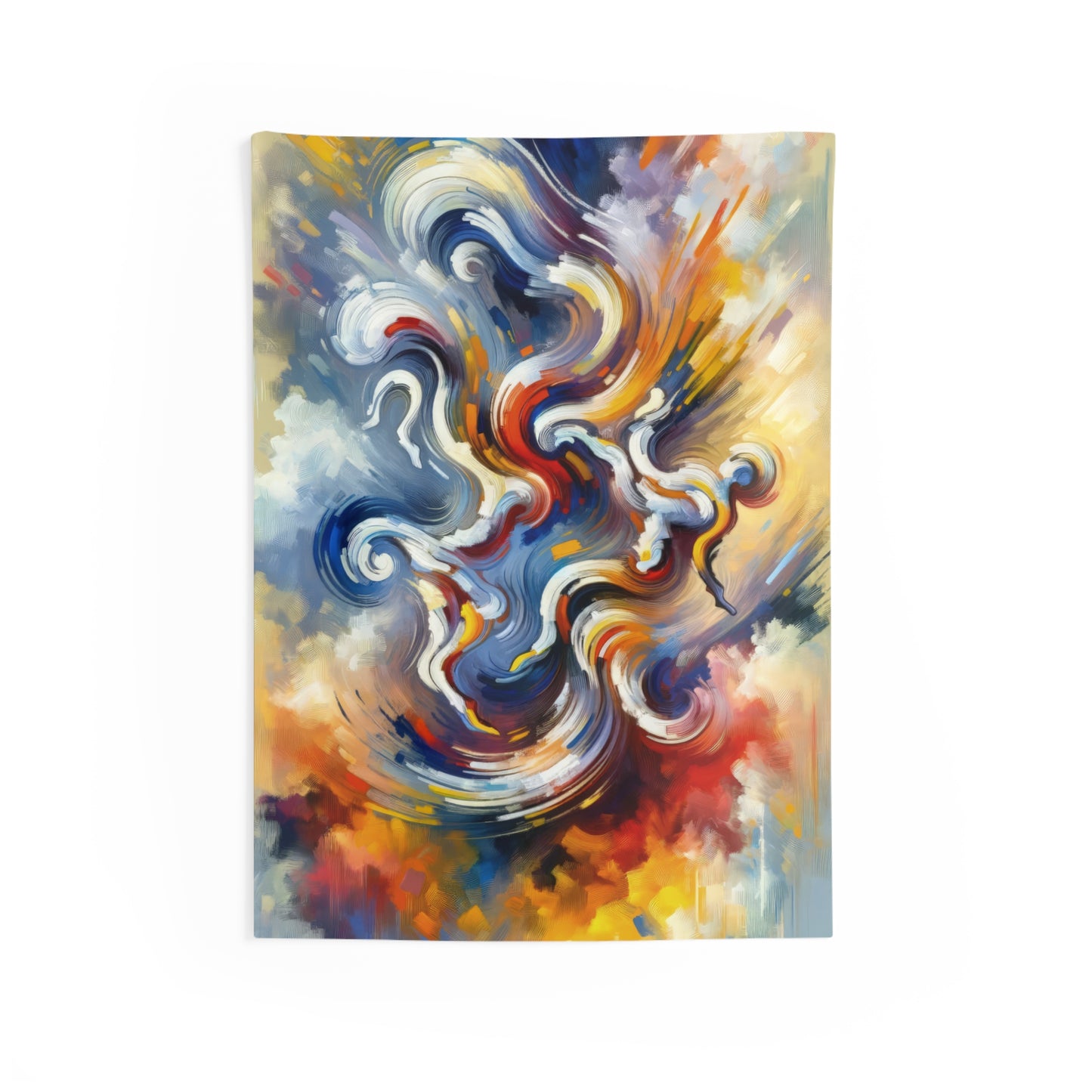 Dancing Disruption Tachism Indoor Wall Tapestries