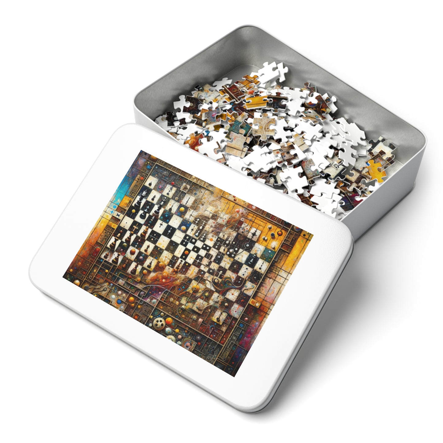 Cosmic Chess Integration Jigsaw Puzzle (30, 110, 252, 500,1000-Piece)