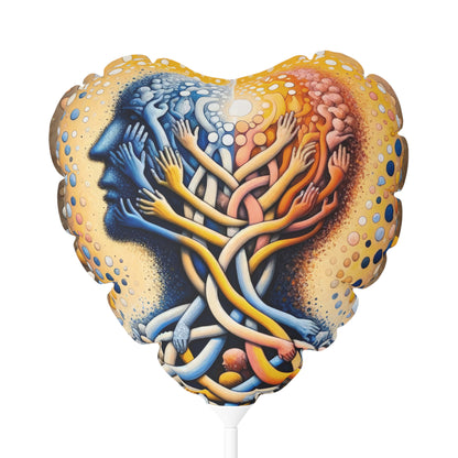 Unveiling Inner Essence Balloon (Round and Heart-shaped), 11"