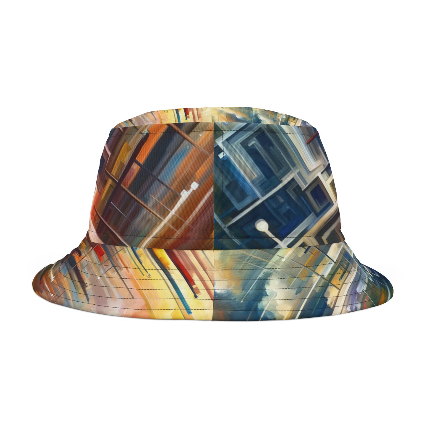 Urban Flow Interconnectedness Bucket Hat (AOP)