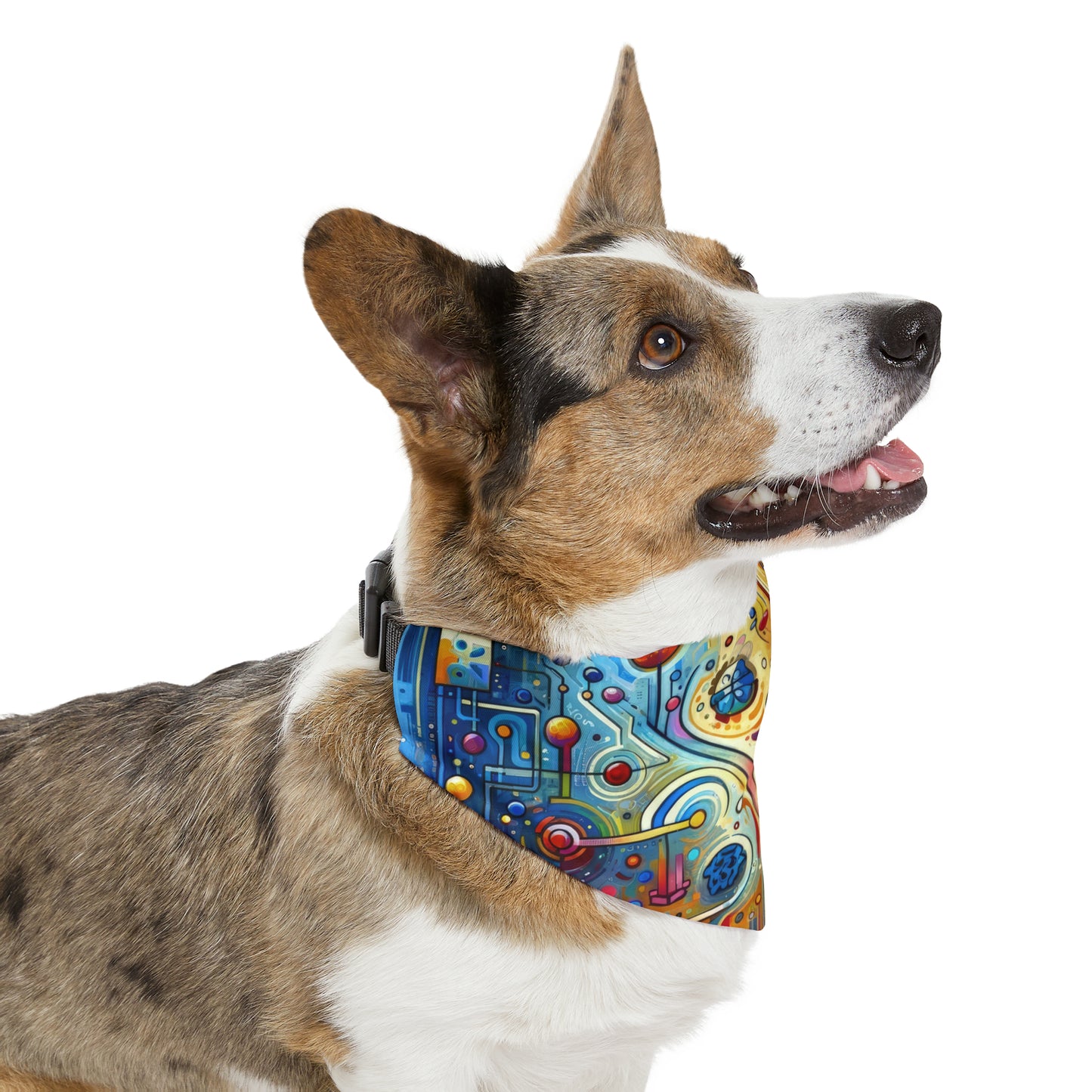 Supportive Divided Empathy Pet Bandana Collar