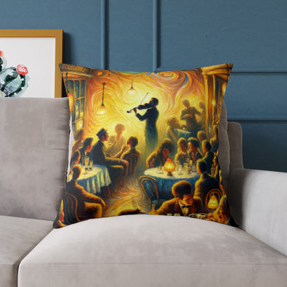 Bistro Emotive Entry Spun Polyester Pillow