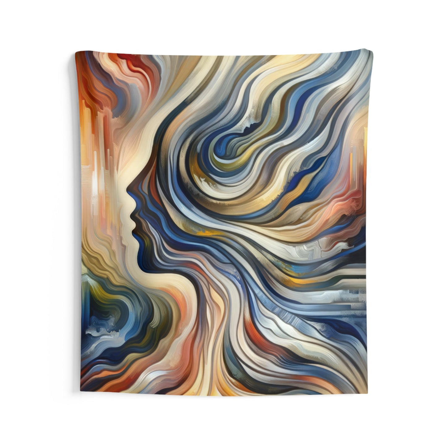 Diplomatic Emotional Currents Indoor Wall Tapestries