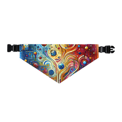 Supportive Divided Empathy Pet Bandana Collar