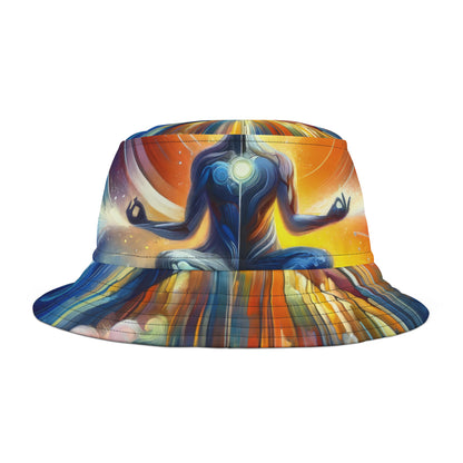 Techno Spiritual Synthesis Bucket Hat (AOP)