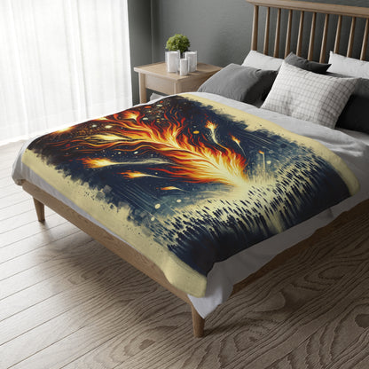 Ignition Change Catalyst Velveteen Microfiber Blanket (Two-sided print)