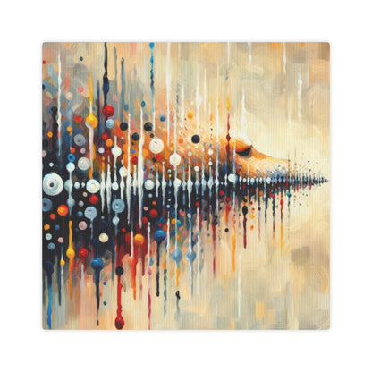 Distant Barking Echoes Canvas Photo Tile