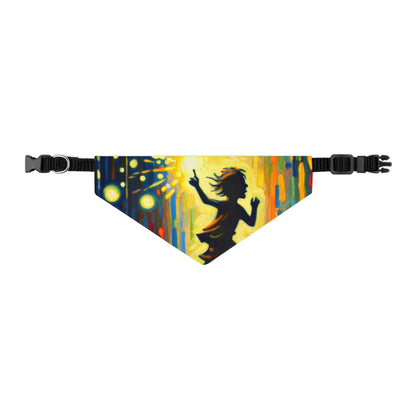 Child Firefly Chase Pet Bandana Collar