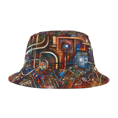 Grandest App Tapestry Bucket Hat (AOP)