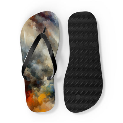 Unspoken Symphony Ethereal Flip Flops