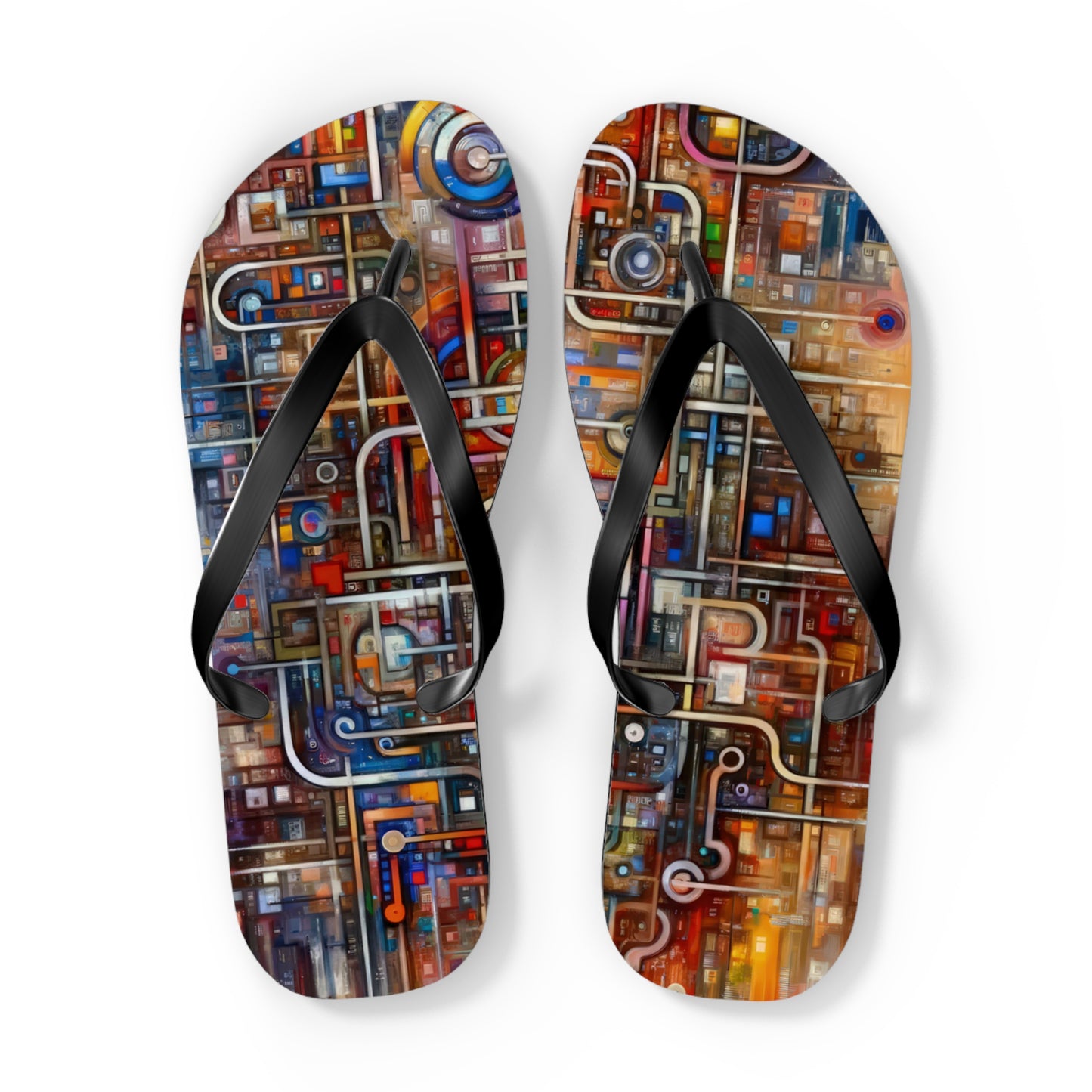 Grandest App Tapestry Flip Flops
