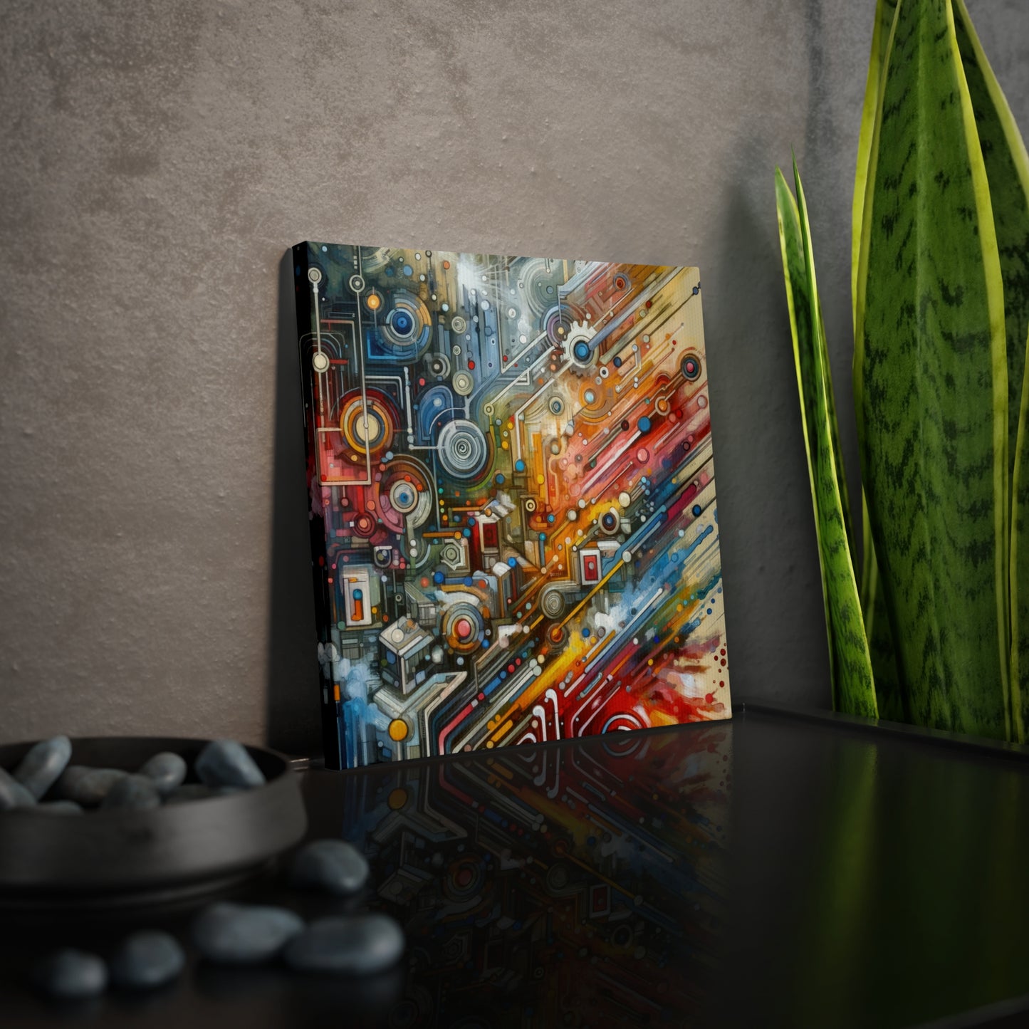 Beliefs Systems Intersection Canvas Photo Tile