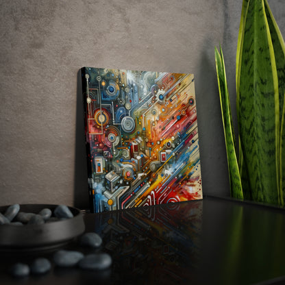 Beliefs Systems Intersection Canvas Photo Tile