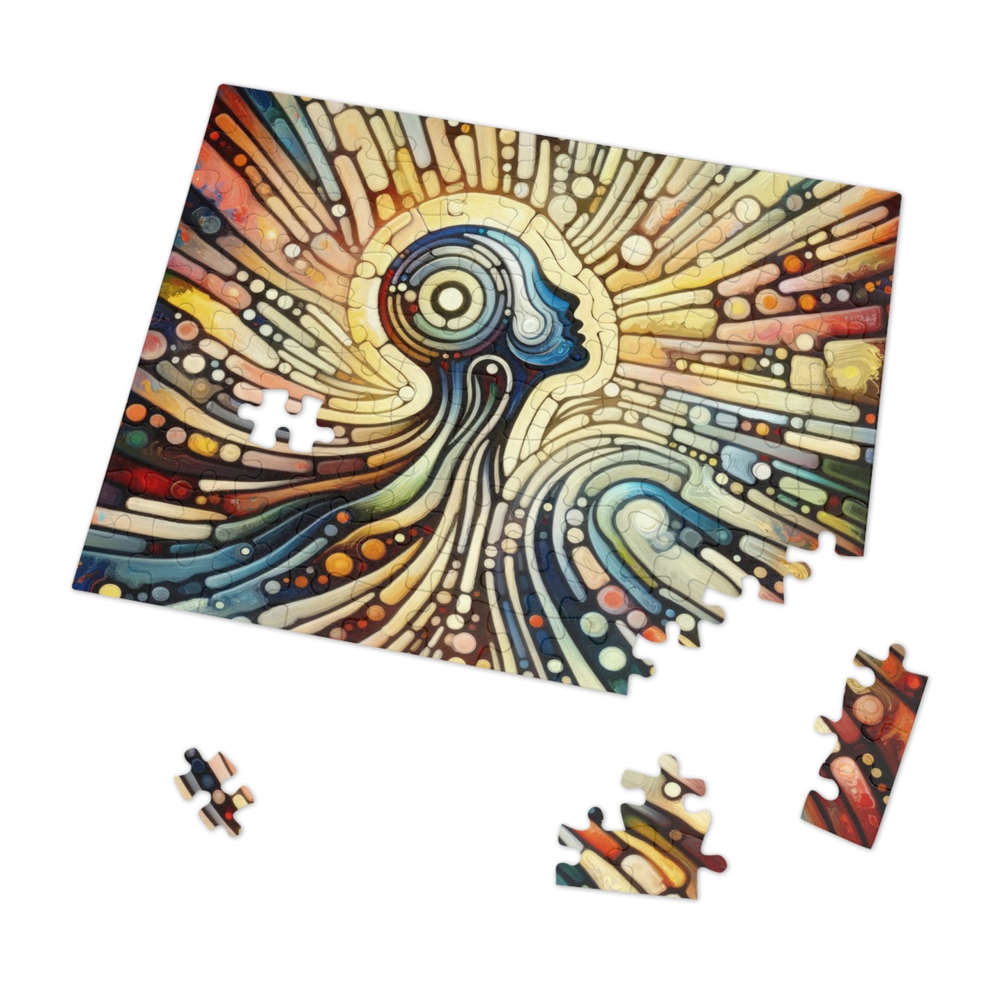 Inner Mosaic Kindness Jigsaw Puzzle (30, 110, 252, 500,1000-Piece)