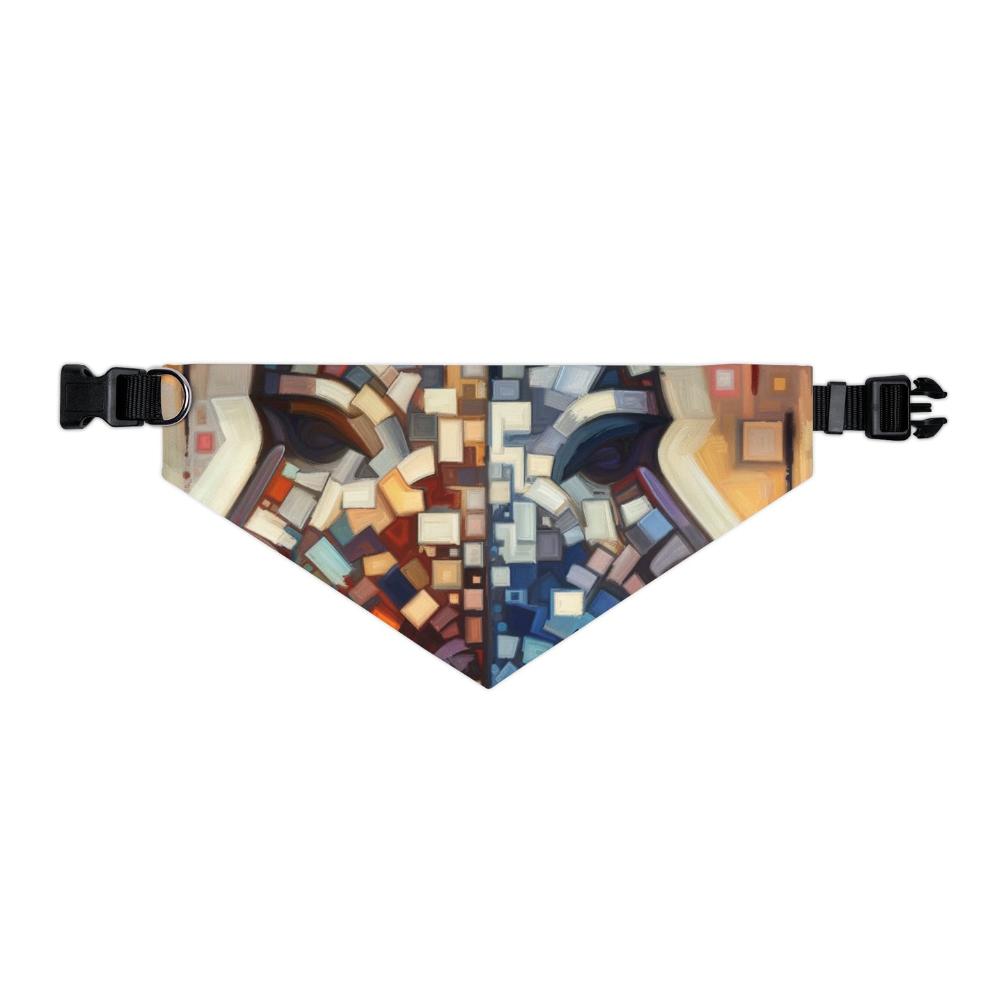Identity Tachism Intersection Pet Bandana Collar