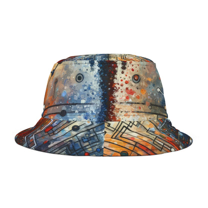 Technological Connectivity Bridge Bucket Hat (AOP)