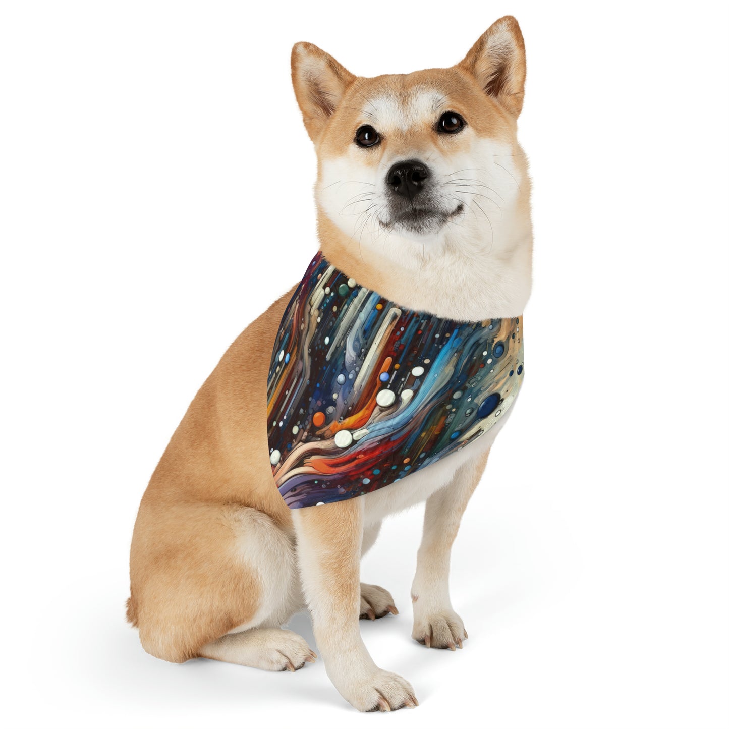 Coherent Change Visualization Pet Bandana Collar