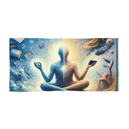 Spiritual Choice Transcendence Beach Towel