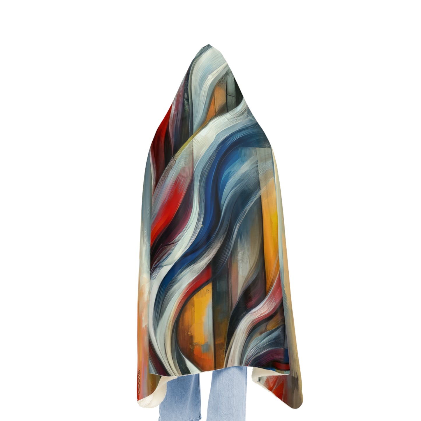 Transcending Abstract Limitations Snuggle Blanket