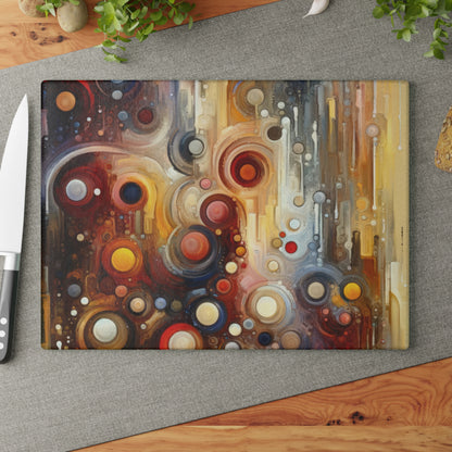 Tangible Touch Togetherness Glass Cutting Board