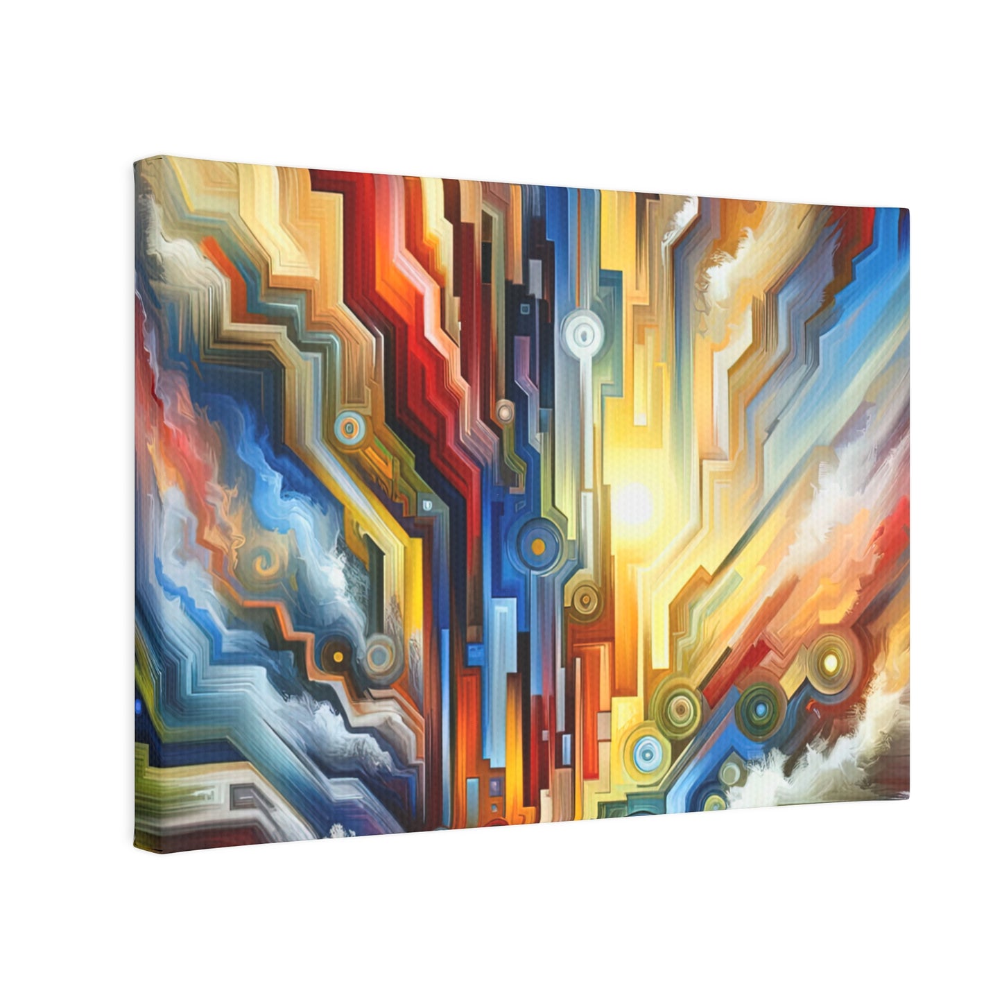 Unity Abstract Vibrancy Canvas Photo Tile