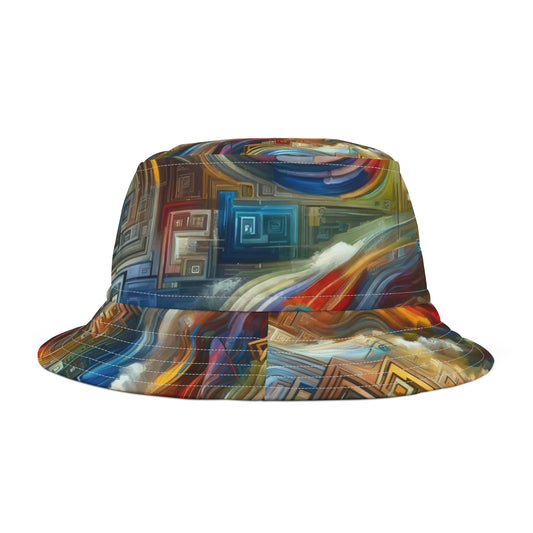 Woven Progress Tapestry Bucket Hat (AOP)