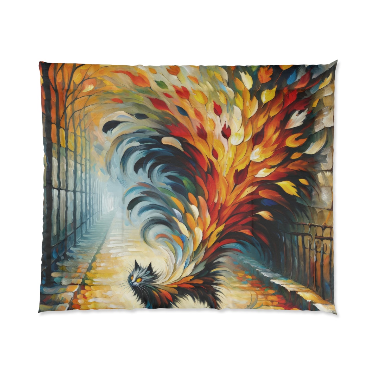 Autumn Whirlwind Escape Comforter