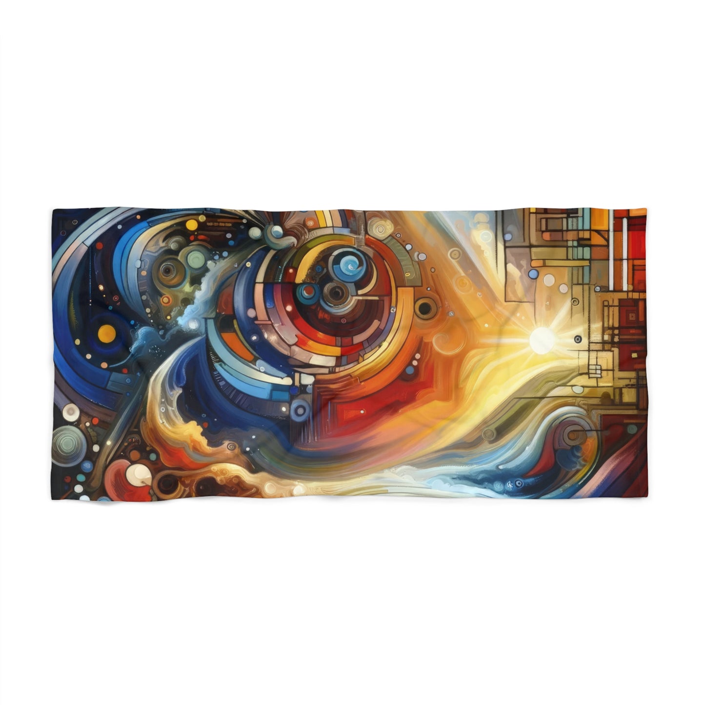 Ritualistic Growth Symphony Beach Towel