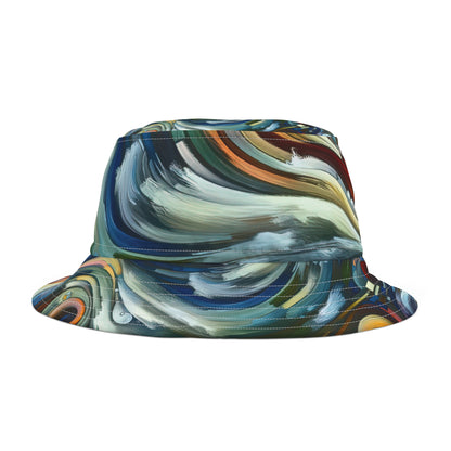 Gratitude Melodic Transformation Bucket Hat (AOP)