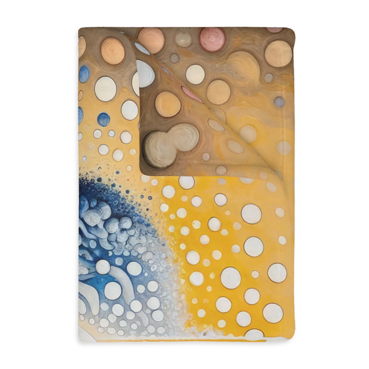 Unveiling Inner Essence Velveteen Microfiber Blanket (Two-sided print)