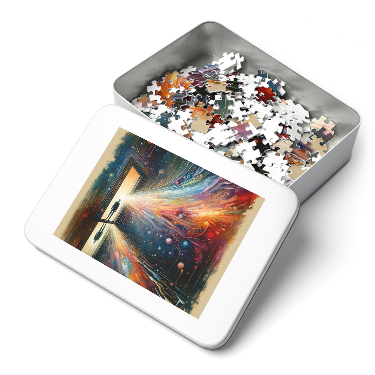 Mirror Wholeness Tachism Jigsaw Puzzle (30, 110, 252, 500,1000-Piece)