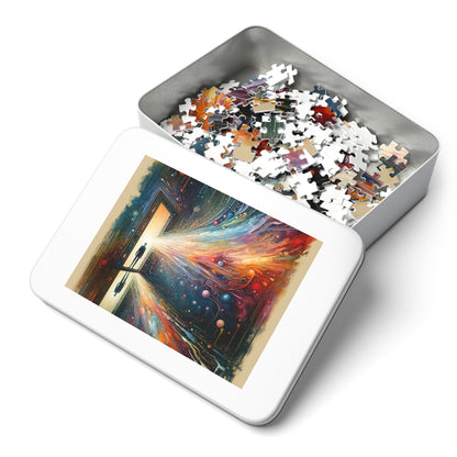 Mirror Wholeness Tachism Jigsaw Puzzle (30, 110, 252, 500,1000-Piece)