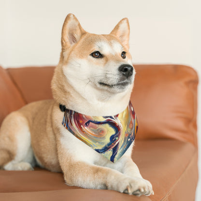 Wholehearted Divine Dance Pet Bandana Collar
