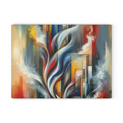 Transcending Abstract Limitations Glass Cutting Board