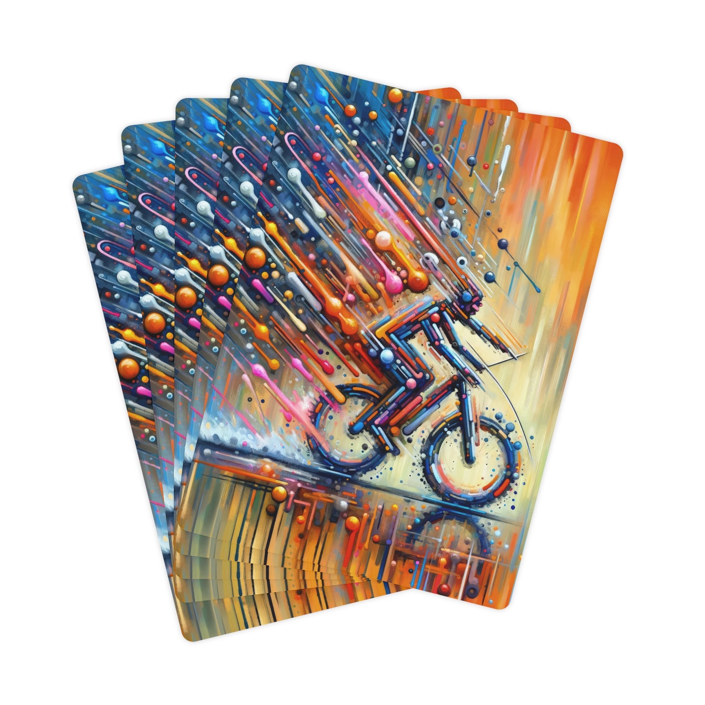 Vibrant Dynamic Sovereignty Poker Cards