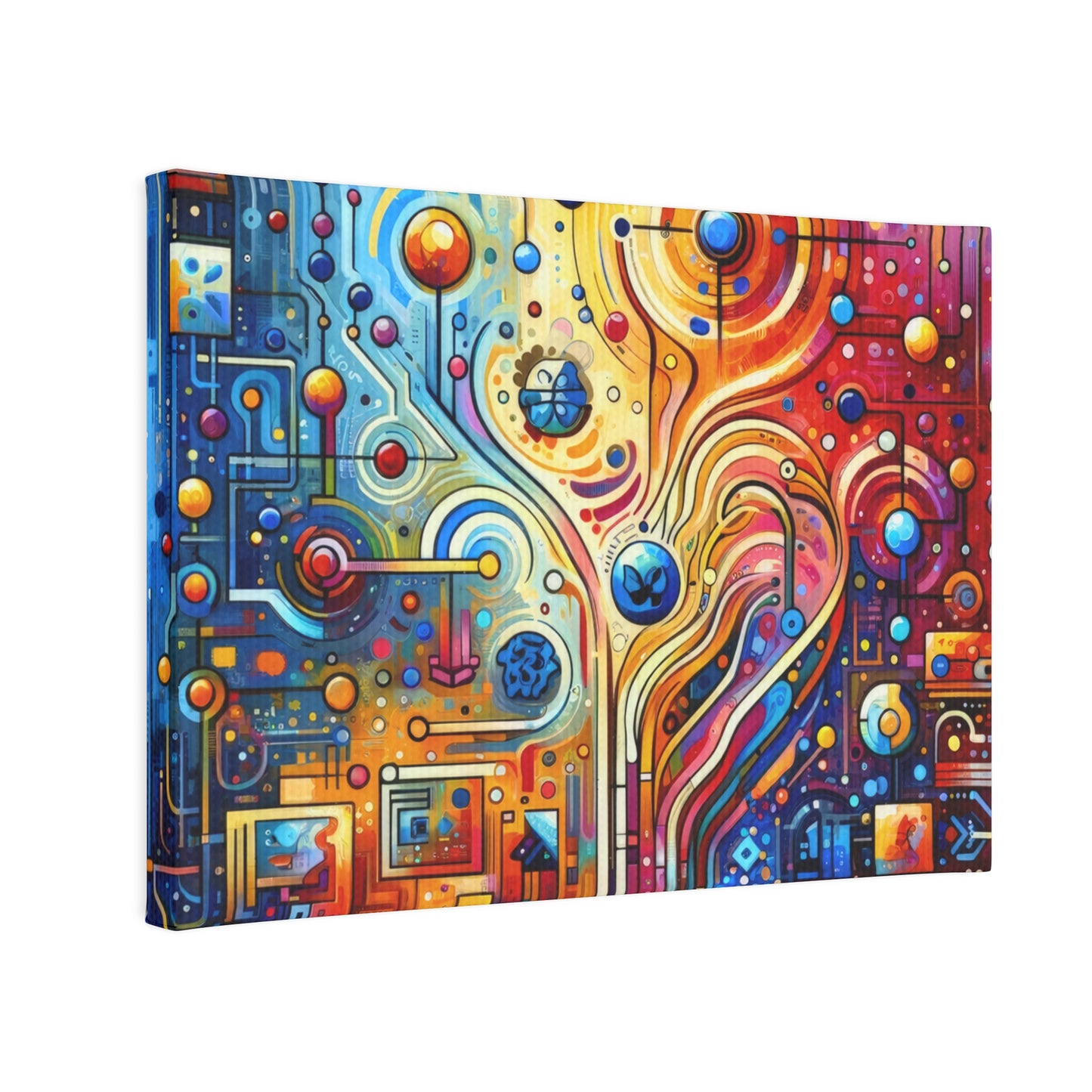 Supportive Divided Empathy Canvas Photo Tile